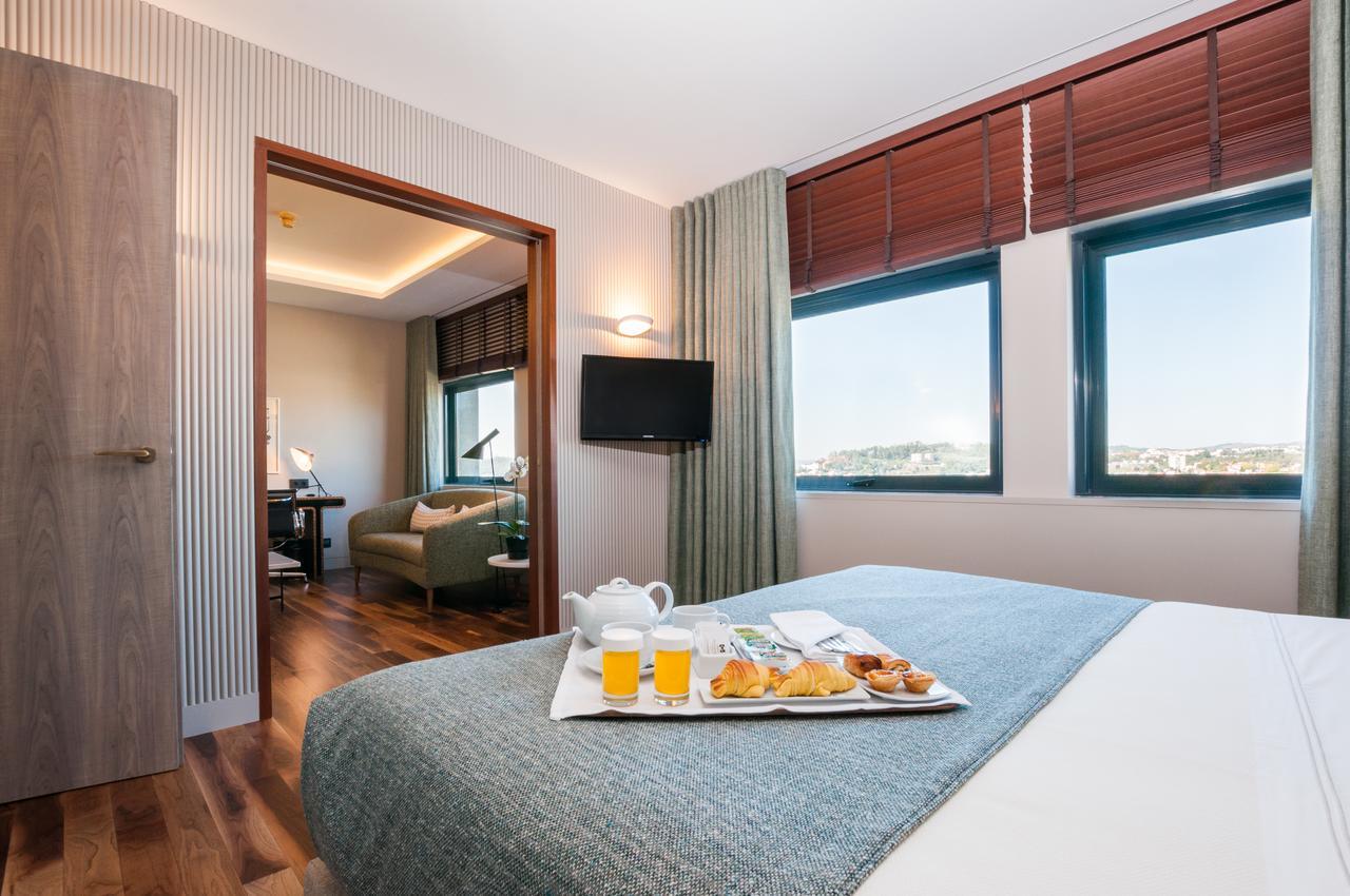Hotel De Guimaraes Business & Spa Exteriör bild